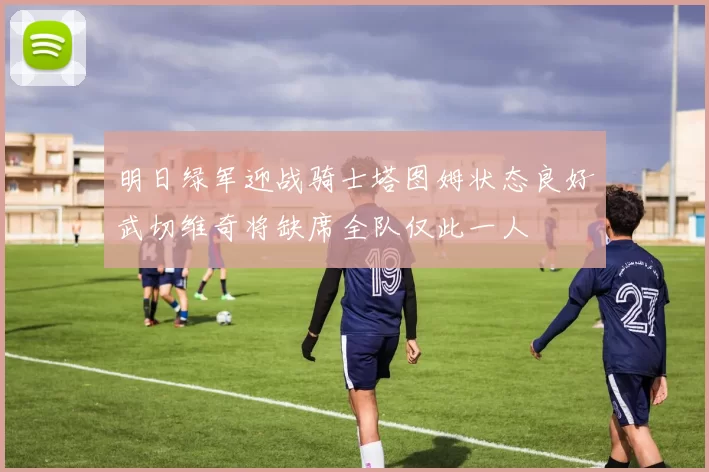 明日绿军迎战骑士塔图姆状态良好武切维奇将缺席全队仅此一人